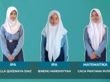 Tiga Siswa MTs At-Taqwa Lolos ke Tingkat Provinsi Olimpiade Madrasah Indonesia 2025