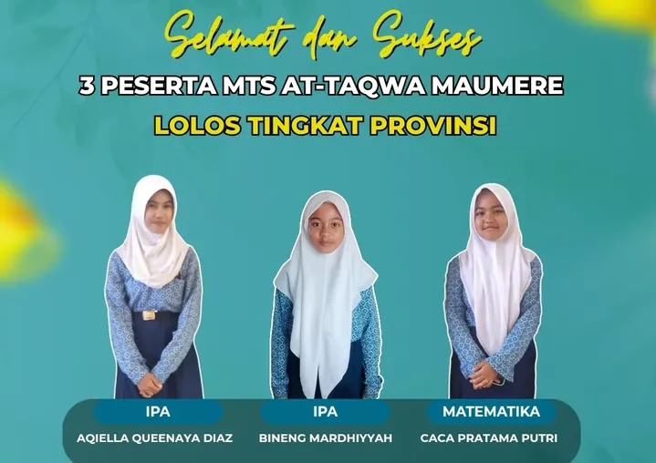 Juara Olimpiade Madrasah Indonesia (OMI) Tingkat Kabupaten Tahun 2025